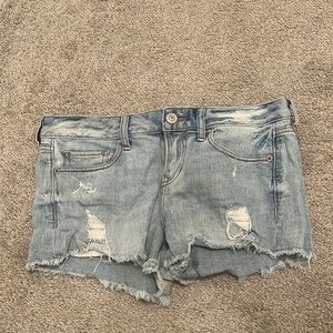 Jean shorts from Express. Size 8. Good condition.